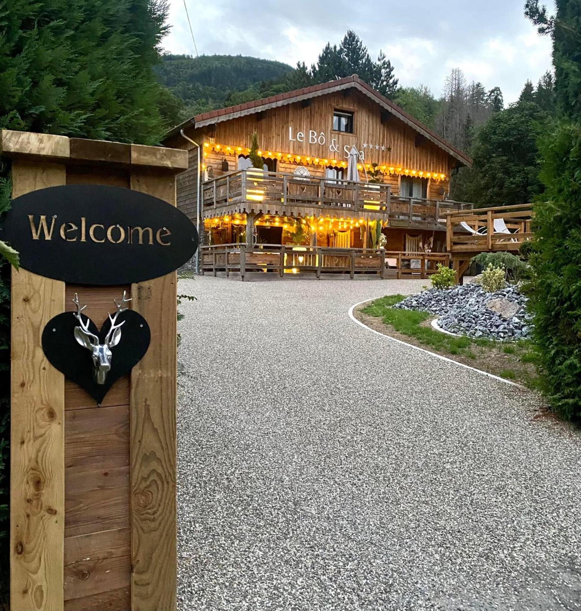 Chalet Le Bo & Spa Bussang Eksteriør bilde